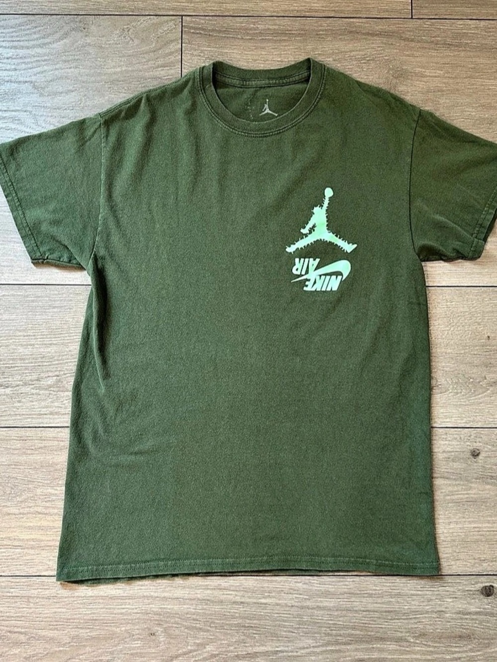 Size M- Travis Scott Nike Air Jordan Cactus Jack Highest T Shirt Olive Green